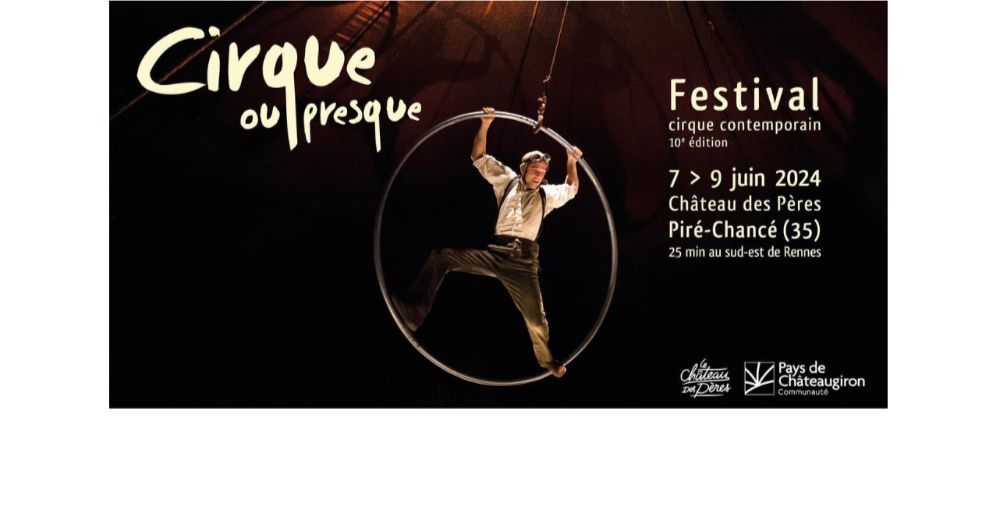 Affiche du Festival Cirque ou presque - Edition 2024 Affiche du Festival Cirque ou presque - Edition 2024