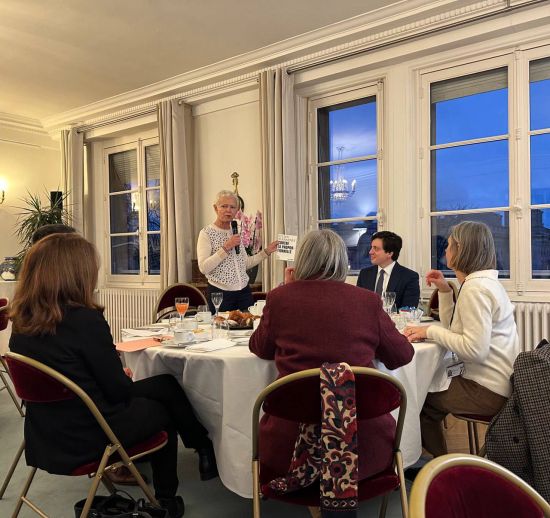 Christine LE NABOUR a participé au petit déjeuner de travail organisé par Brigitte KLINKERT, autour de la Proportionnelle Christine LE NABOUR a participé au petit déjeuner de travail organisé par Brigitte KLINKERT, autour de la Proportionnelle