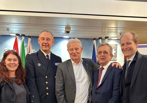 Bénédiction et baptême du Saint-Malo de Brittany Ferries