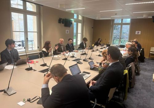 Réunion constitutive du Groupe d'études Handicap et Inclusion