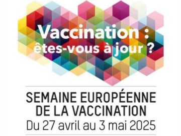 Depuis le 27 avril et jusqu’au 3 mai, c’est la Semaine Européenne de la Vaccination 💉🇪🇺 !

Dans une époque trop souvent marquée par l’individualisme, cette...