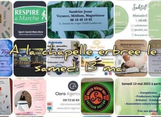 Salon du « Bien vivre au naturel « à la Chapelle-Erbrée