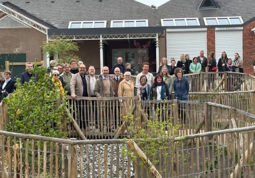 Inauguration des cours de l’école Jean de la Fontaine à Domloup
