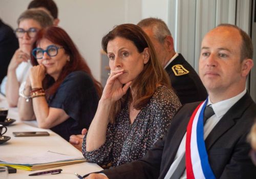 La ministre déléguée chargée du Handicap à Vitré