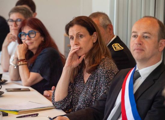 La ministre déléguée chargée du Handicap à Vitré