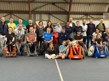 [CE WEEK-END EN ILLE-ET-VILAINE📍]

À Bruz pour la 3ème édition de l’Open Together ; un tournoi de #tennis inclusif organisé dans le cadre de l’...