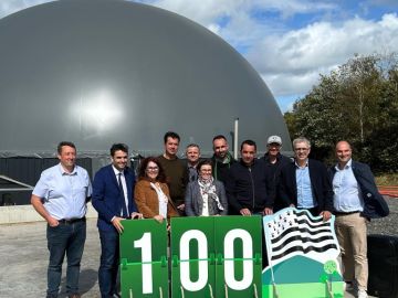 [CE LUNDI EN CIRCONSCRIPTION📍]

Particulièrement fière et honorée d’inaugurer sur la circonscription, à #NoyalSurVilaine, la 100ème unité de methanisation en...