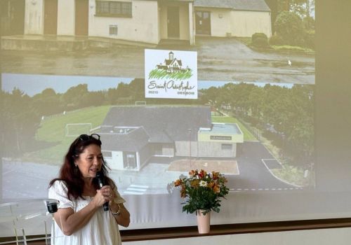 Inauguration de la salle polyvalente de Saint Christophe Des Bois