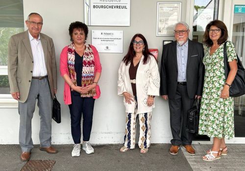 Visite et échange au Foyer de vie Bourgchevreuil à Cesson-Sévigné