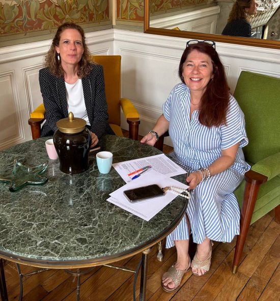 Visite de courtoisie de la nouvelle pr&eacute;f&egrave;te de Bretagne, au sein de la permanence parlementaire de Christine LE NABOUR
